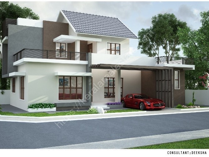 3500SQ.FT 5BHK Attached Posh House on 6.3cents of land for sale at