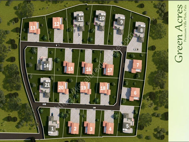 PREMIUM HOUSE PLOTS FOR SALE AT PALA, KOTTAYAM Kerala Real Estate