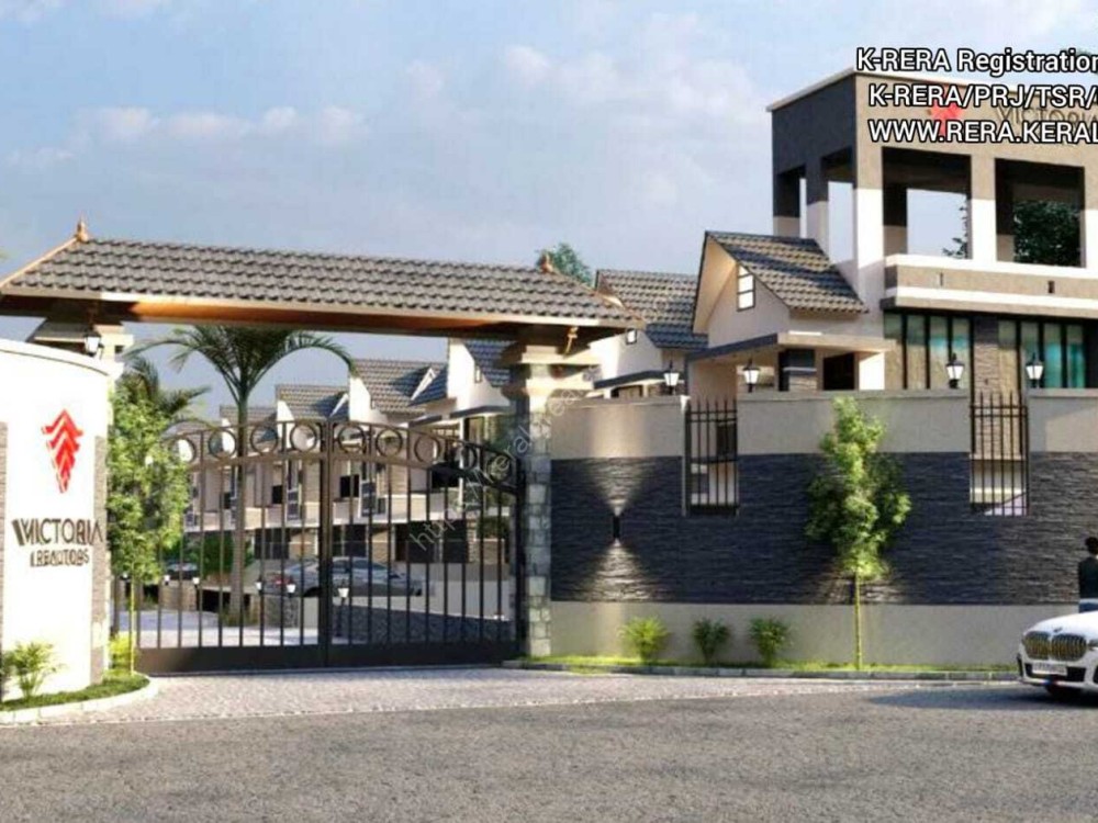 Grand Looking Independent Villa for sale at Thrissur Kerala Real Estate
