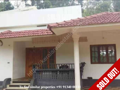 30 Cents of land with 1600 Sq Ft 3 BHK House for sale at Mananthavady, Wayanad
