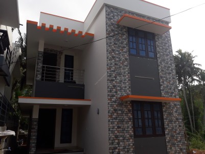 1500 SQFT New Double Storied House for Sale at  Kazhakoottam, Trivandrum