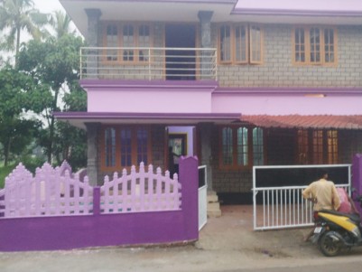 1400 Sq Ft 4 BHK Double Storied House  on 3.5 Cents of Land for Sale  at Aluva