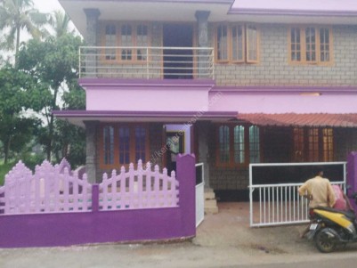 1400 Sq Ft 4 BHK Double Storied House  on 3.5 Cents of Land for Sale  at Aluva