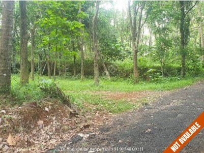  52 Cents of Residential Land ( Grown up Rubber) for Sale near Valakom, Muvattupuzha.