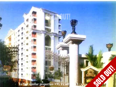 3 BHK Apartment for Sale at Kowdiar, Trivandrum.