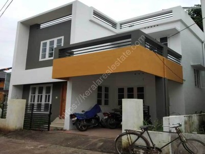 3 BHK, 1545 SqFt House on 3 Cent for Sale at Kazhakuttam Manvila, Trivandrum