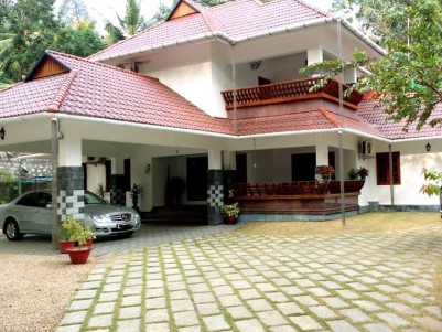 3500 SqFt, 3 BHK Fully Furnished Beautiful House on 15 Cents for Sale at Kudayampady, Kottayam