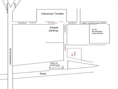 4 Cent Plot for Sale near Udiyanoor Temple, Maruthankuzhy, Trivandrum.