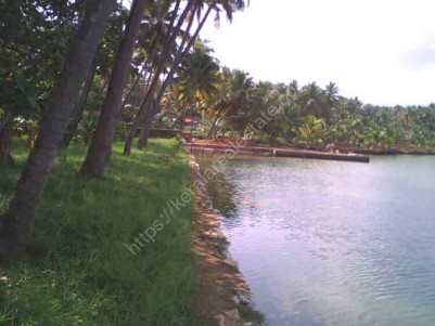 1.65 (plus) Acre, Double Lake front Land for Sale at Paravur,  Kollam.