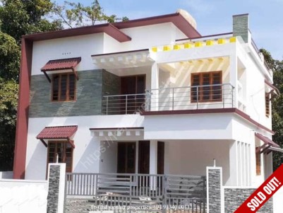 3 BHK, 1450 SqFt New villa on 4 Cent for sale at Puthencuruz bus stop, Ernakulam