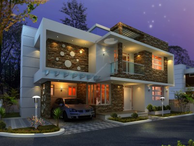 4 BHK, 2041 SqFt Villa In Unitac   -Sanam  Thiruvankulam