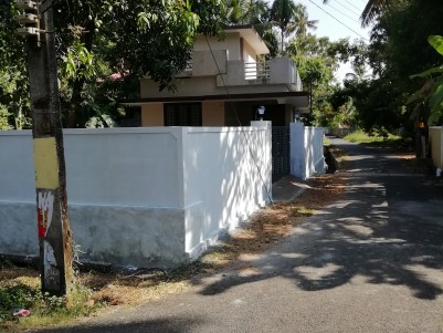 1000 Sqft 2 BHK house on 5 cents of land for sale at Kanjani, Trissur.