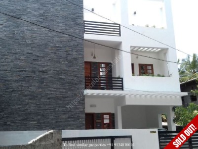 Contemporary Style Fully Furnished House for sale at Edapally,Ernakulam