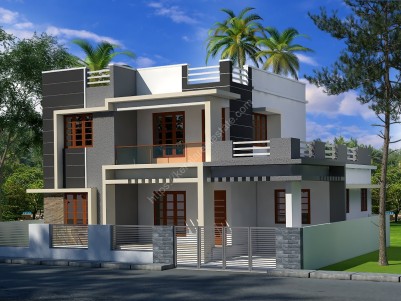 4 BHK 1950 SqFt  House in 5 Cents near Info Park,Ernakulam