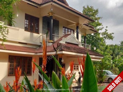 Fully Furnished 4 BHK 2200 SqFt Villa  in 8 Cents for sale at Muvattupuzha Town,Ernakulam
