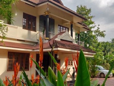 Fully Furnished 4 BHK 2200 SqFt Villa  in 8 Cents for sale at Muvattupuzha Town,Ernakulam