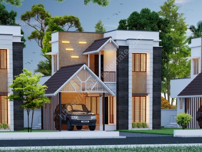 Luxurious Kerala style villas for sale in Ottapalam Town