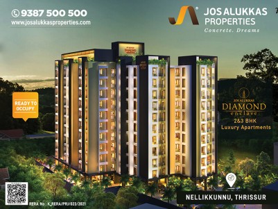 LATEST LUXURY APARTMENT - DIAMOND ENCLAVE for sale near Jubilee Mission Medical College, Thrissur