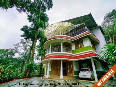 Resort with 3 Acre Cardamom For Sale at Pottankadu, Idukki