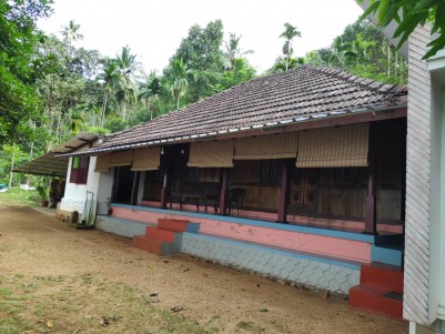 4 Acre Residential land with Old House for sale Cholathadam, Poonjar, Kottayam