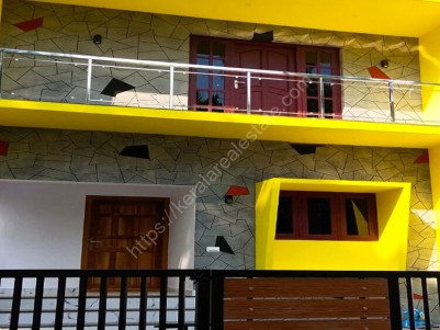 Semi furnished 3 BHK 1500 sqft House on 3 Cents for sale near Lakeshore Hospital, Ernakulam