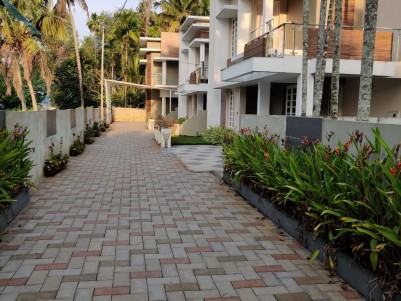 Full Furnished 2400 sqft 4 BHK Gated Villa in 4.25 Cents for sale at Edappally, Ernakulam