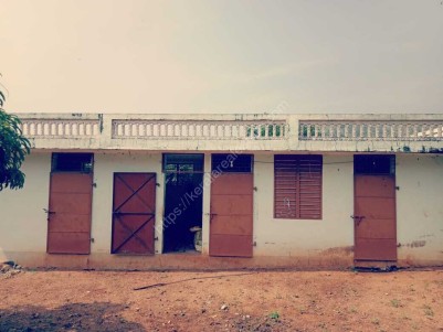 100 Acres Of Land with 2 Concrete House for sale at Thenkasi, Tamil Nadu