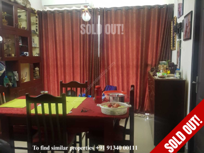 Fully Furnished 3 BHK 1000 Sqft Flat for sale at Thampanoor, Trivandrum