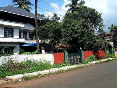 42 Cents Rectangular shaped land with Two Storey House for sale in Mannuthy, Trichur