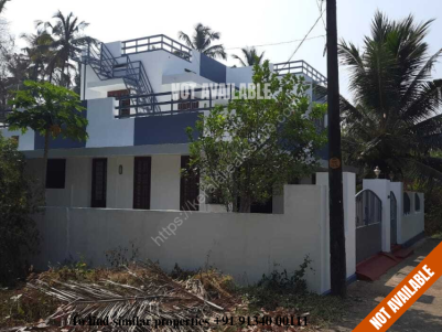 2300 Sq Ft Ground+1 Well Maintained Villa 100 m away from National Highway at Palakkad
