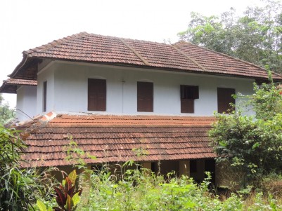 House in 3 Acres of land with Pond for Sale at Ottapalam,  Palghat 