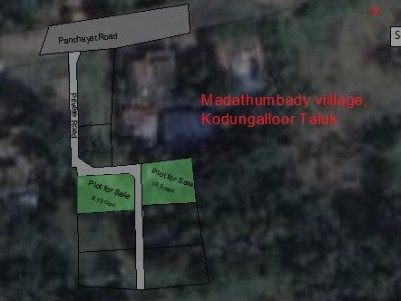 Residential Plots for Sale at Madathumpady, Ernakulam 