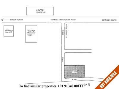 7 Cents of Residential Plot for (Purayidom) for Sale at Edappally (South), Ernakulam