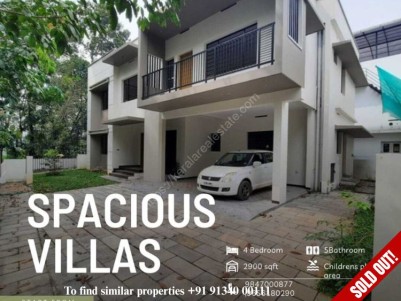 2900 Sq Ft 4 BHK Brand New Villa for Sale at Thaikkavu Junction, Kizhakkambalam, Ernakulam