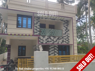 1550 Sq.Ft 2 Story Brand New House for Sale at Chengottukonam, Trivandrum