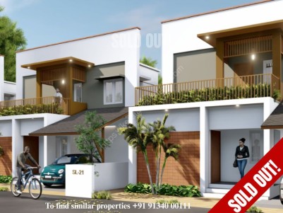 OMG SILVER CREST VILLAS - PREMIUM VILLAS FOR SALE AT CHANDRANAGAR, PALAKKAD