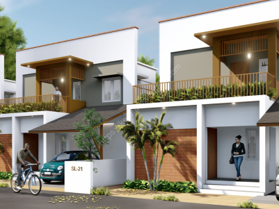 OMG SILVER CREST VILLAS - PREMIUM VILLAS FOR SALE AT CHANDRANAGAR, PALAKKAD