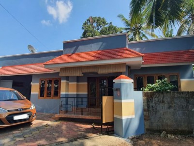 9.5 Cents of Land with 1300 Sq.ft 3 BHK Villa for Sale at Maruthoor Junction, Trivandrum
