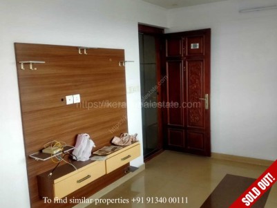 2 BHK Semi Furnished Flat for Sale at Chittoor, Ernakulam