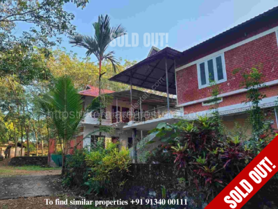 Prime Residential Land with 3 Buildings for Sale at Aranmula, Pathanamthitta