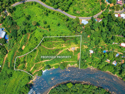 2.56 Acre Riverfront Plantation Property for Sale in Erumeli, Kanjirappilly, Kottayam 