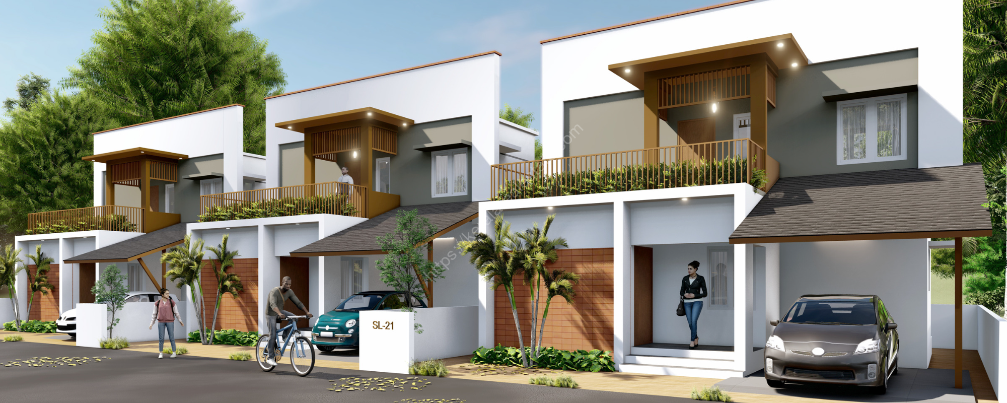OMG SILVER CREST VILLAS - PREMIUM VILLAS FOR SALE AT CHANDRANAGAR, PALAKKAD